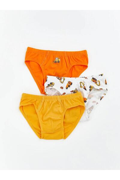 LC Waikiki Printed Boy's Slip Underwear 3-Pack (S6)