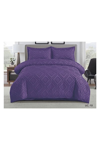 Truva Home Finora Finet 4-Piece Duvet Cover Set , Premium Bed Set 200x230 cm