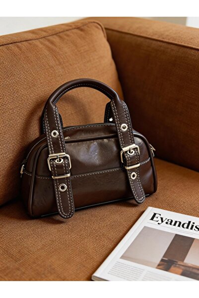 eyandis Geantă de mână și crossbody casual, din seria Vintage, cu cataramă br...