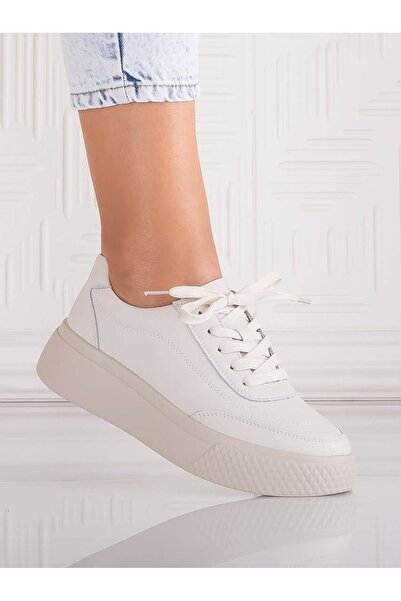 ANGEL BLUE Pantofi sport Adiza din piele bej, damă, 40