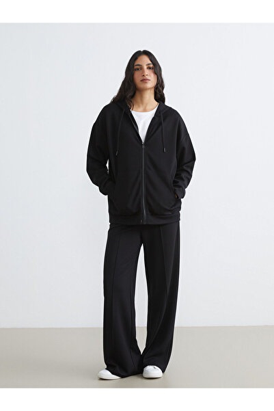 LC Waikiki Vizyon New Season Elastic Waist Wide Leg Women's Sweatpants