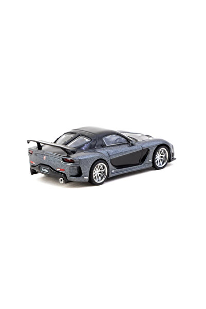 NW NessiWorld 1/64 Mazda Rx-7 Veilside Fortune7 Grey Metallic / Black