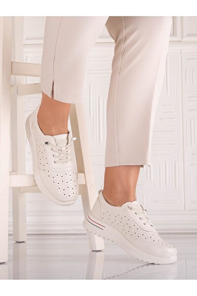 JADESUNG Nolya Pantofi sport casual pentru femei din piele , 40