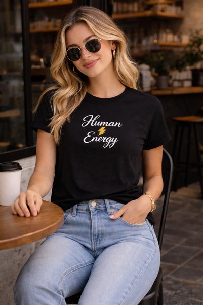 HUMAN LOVE Special Design T-Shirt 100% P Cotton Combed Cotton