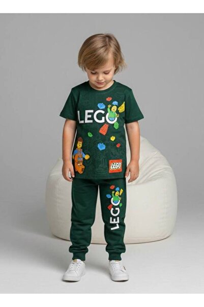 Yağmur Giyim PJKKE Leegoo cu model Set cu mâneci scurte pentru băieți cu pant...