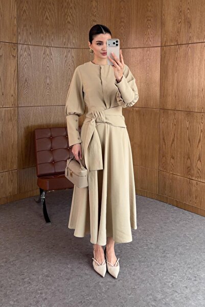 HAZELANNA ντραπέ Σετ βιζόν με σχέδιο μέσης