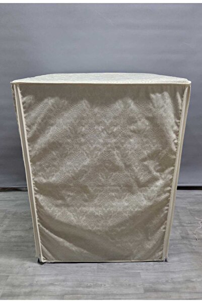 Başak Ev Tekstili Husă pentru mașina de spălat, din material textil, crem pol...