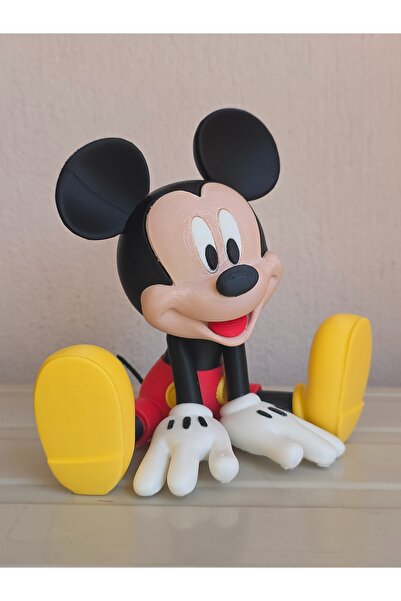 Modellio3D Mickey Mouse - Sevimli Fare Figür - 17 cm