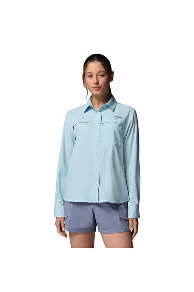 Columbia PFG Castback Woven Kadın Uzun Kollu Gömlek