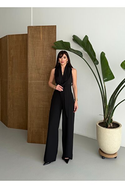 NEW STATION Remoda Tie-Detail jumpsuit