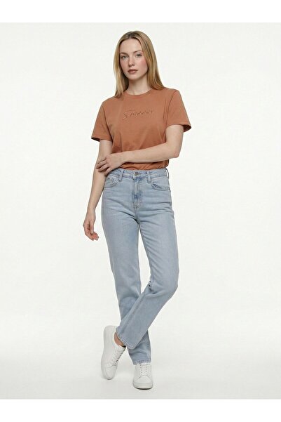 Loft Comfort Straight Regular Fit Kadın Pantolon