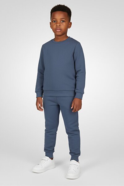 Nicce Toddlers Boy 3 Pcs Brand Logo T-Shirt, Sweatshirt And Sweatpants Set, M...