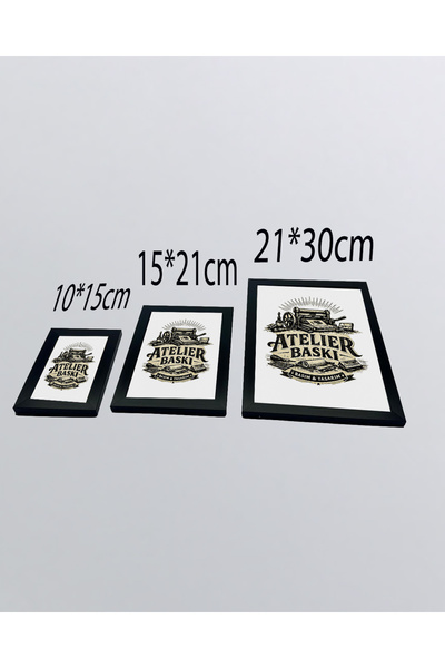 Atelier Baskı Modern Fotoğraf Çerçevesi