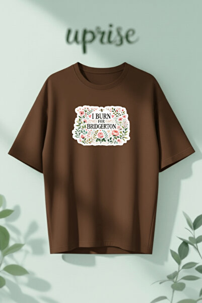 Vordevia Μπρίτζερτον με τύπωμα Βαμβάκι lu oversized Μπλουζάκι