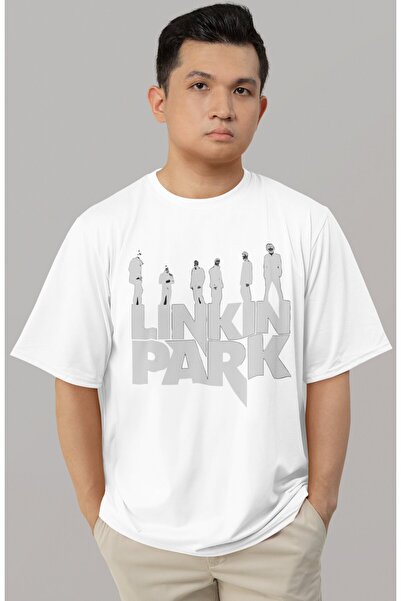 SEVBANO تي شيرت Design Linkin Park Rock Metal Music Band مطبوع للجنسين مقاس كبير