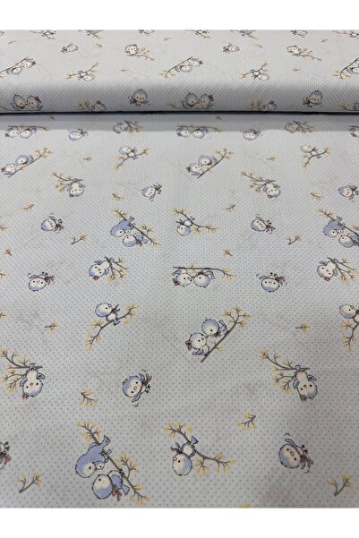 oskatekstil Poplin Kumaş %100 Pamuk Çiçek, Çıtır Desenli 170 cm En Metre İşi ...