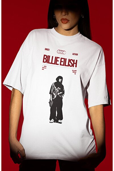 SEVBANO Design Billie Eilish Singer Printed Unisex Oversized T-Shirt