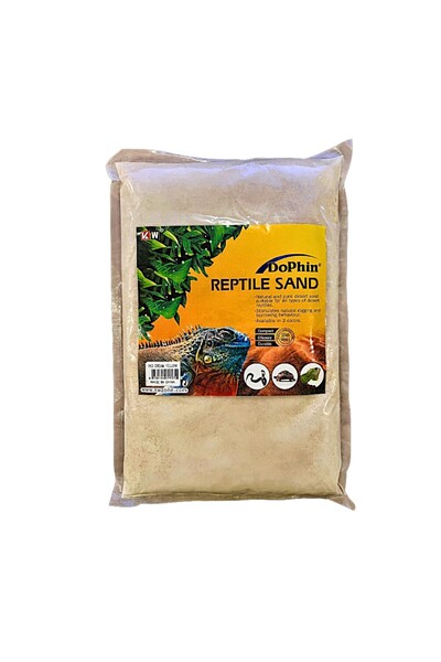 Dophin Cream Yellow Natural Reptile Sand – 1kg Pure Desert Substrate