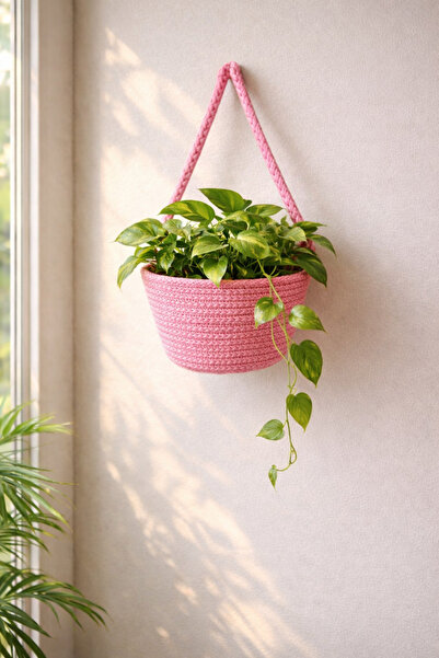 ÖRGÜM Organizator decorativ multifuncțional pentru coș. PLANTĂ ȘI SUPORT DE S...