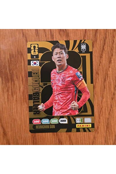 Panini FWC 2026 Heungmin Son Golden Baller Oyun Kartı