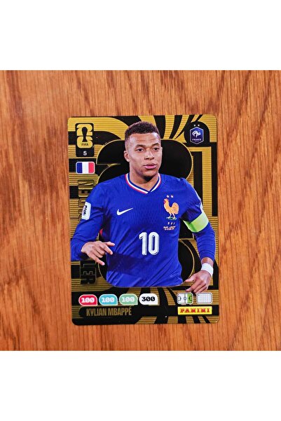 Panini FWC 2026 Kylian Mbappe Golden Baller Oyun Kartı