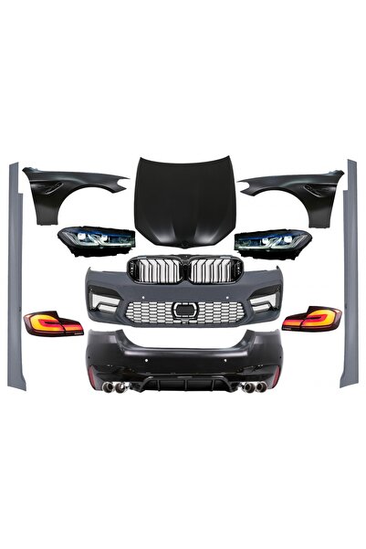 tuningset Kit complet caroserie compatibil cu BMW Seria 5 F10 2010-2017 Conve...