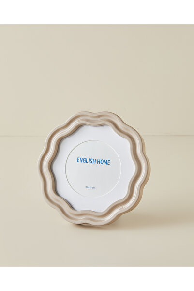 English Home Lilly Mdf Çerçeve 15x15 cm Bej