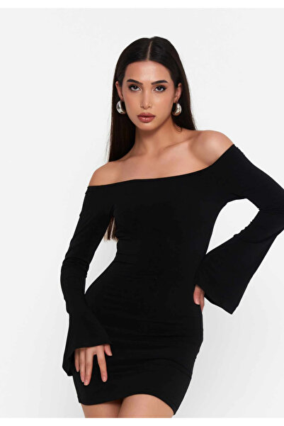 1way Elegant and attractive black Turkish dress