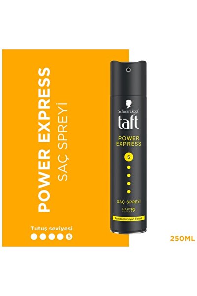 Taft Power Express Saç Spreyi 250 ml Hızla Kuruyan Güçlendirici Etki ile Uzun...
