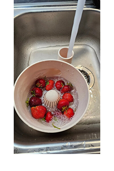 Shine Creativity Çok Amaçlı Otomatik Yıkama ve Süzme Kabı – Meyve, Sebze ve T...