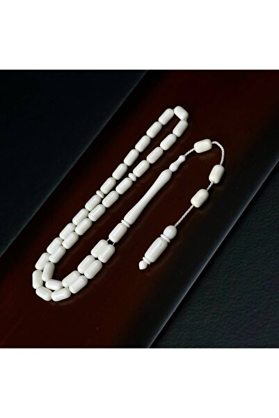 Tasarım مواد طبيعية - سبحة من عظم الجمل بتصميم بوروجرافيت