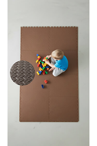 CARPAZAR Modern Oyun Matı 100x200 Kurulumlu 8 Parça 50x50 13mm Oyun Halısı Ma...