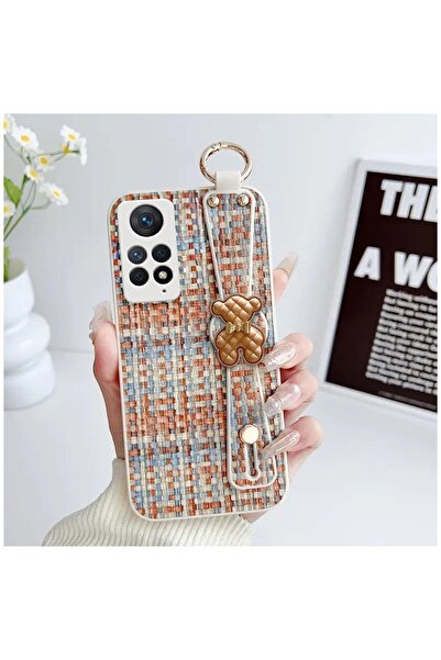 Zebana حافظة متوافقة مع هاتف Redmi Note 11 Pro 5G من السيليكون باللون البرتقالي