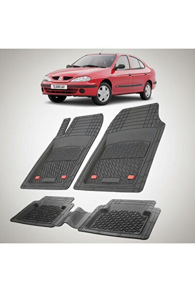 TEAMCAR Πατάκια δαπέδου συμβατά με Renault Megane I 2 Sedan (Classic) 1999-20...