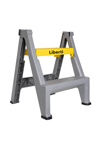 Liberti 2 Step Folding Plastic Stool | 150kg Capacity | Lightweight & Foldabl...