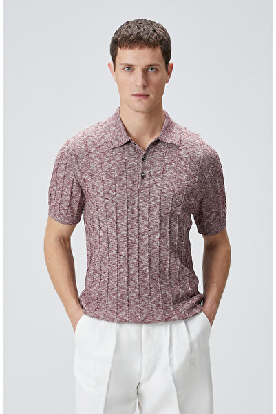 Network Bordo Selanik Örgü Triko Kazak