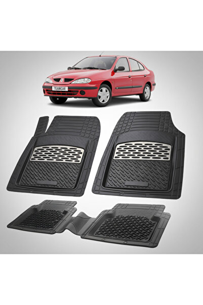 TEAMCAR Πατάκια δαπέδου συμβατά με Renault Megane I 2 Sedan (Classic) 1999-20...