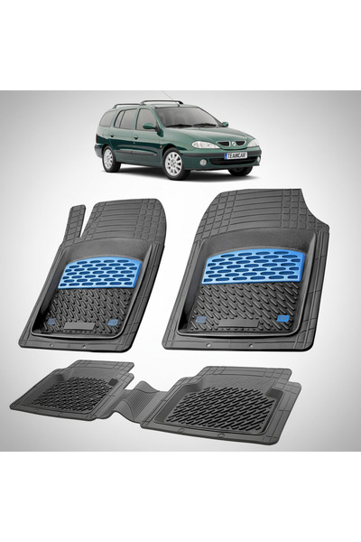 TEAMCAR Πατάκια δαπέδου συμβατά με Renault Megane I 2 Estate (Break) 1999-200...