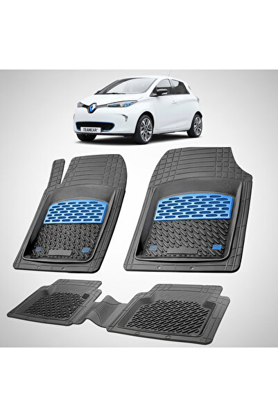 TEAMCAR Πατάκια δαπέδου συμβατά για Renault Zoe 1 Hatchback (Ηλεκτρικά) 2012-...