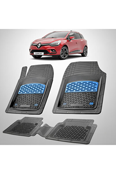 TEAMCAR Συμβατά πατάκια δαπέδου Renault Clio IV 2 Estate Grandtour 2016-2020 ...