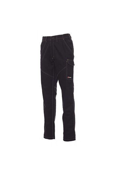PAYPER Pantaloni talie Worker, Sezon Toate anotimpurile, Black, Marime XL XL