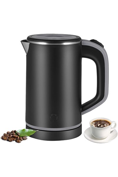 Generic Travel Kettle Lightweight Small,800ml,Stainless Steel,Fast Boil Quiet...