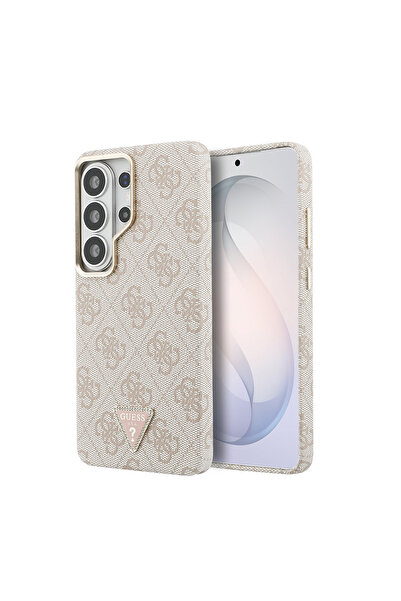 Guess حافظة جالاكسي S26 الترا المرخصة من M-safeli مع إطار ذهبي للكاميرا وغطاء...