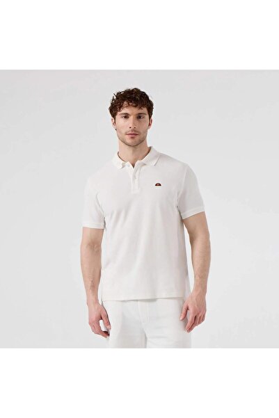 Ellesse 6SM5044-OF Ανδρικό T-Shirt με γιακά πόλο - Εκρού