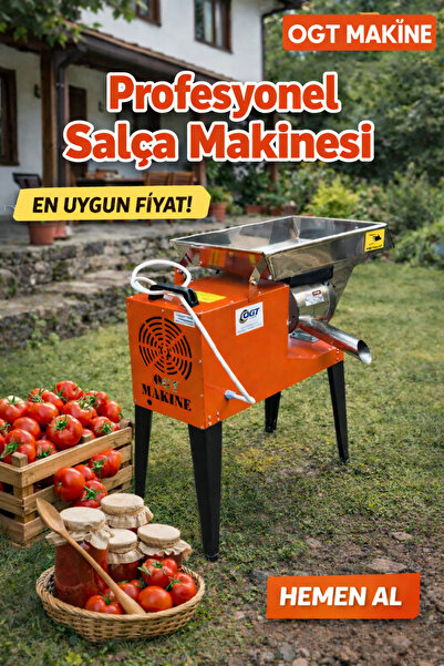 ogt makine Profesyonel Salça Makinesi ( AYAKLI ) 3HP