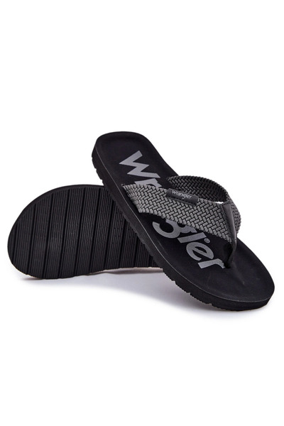 WRANGLER Șlapi bărbați ZANE FLIPFLOP MEN LOW 20251044.20251044.10E Gri 46