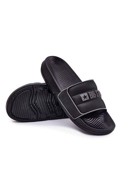 Big Star Shoes Men's Slippers Big Star RR174A043 Black 40