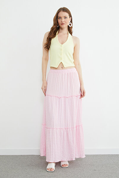 Fulla Moda Fusta din țesătură Bürümcük cu talie elastică