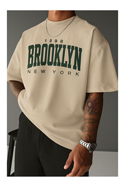 ZEMLİYA Unisex "BROOKLYN" cu imprimeu tricou - Stil modern