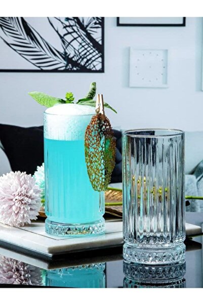 Paşabahçe إليسيا 520445 كوب مشروبات غازية 365 سي سي، عبوة من 12 قطعة